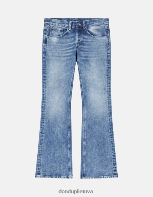 drabužiai DONDUP Betty bootcut standūs džinsiniai džinsai mėlyna moterys 2Z0BX67