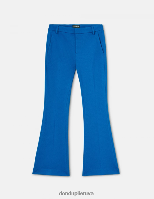 drabužiai DONDUP lexi bootcut kelnės iš džersio turkis moterys 2Z0BX157