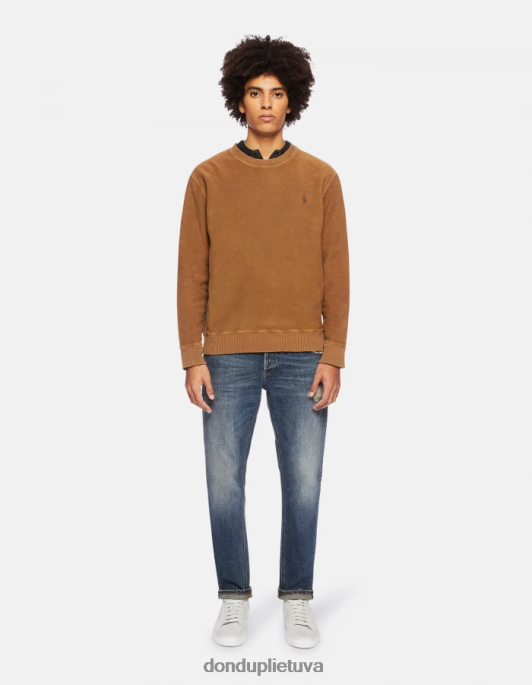 drabužiai DONDUP mius slim-fit tempimo džinsiniai džinsai mėlyna vyrų 2Z0BX622